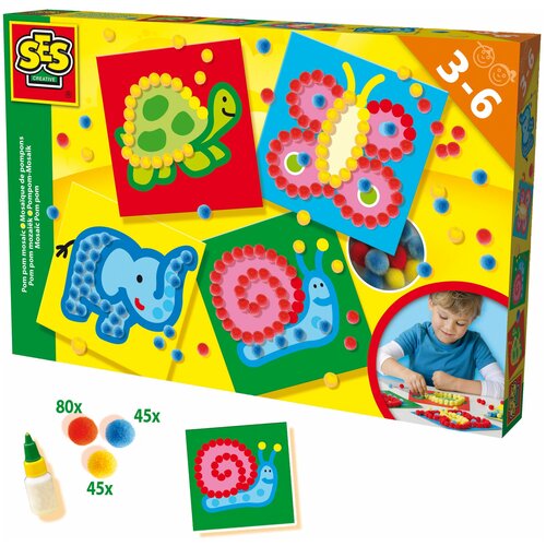 Набор Мозаика из помпонов 930₽