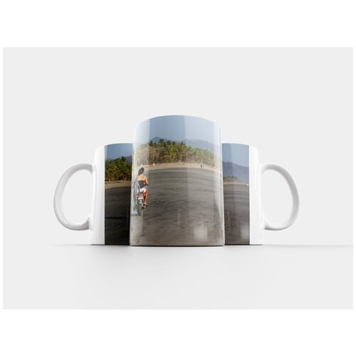 фото Кружка "коста рика, пляж, мотоцикл" 320 мл lotsprints