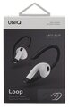 Держатель Uniq Loop sports ear hooks для наушников AirPods 3 (2021), белый/черный (2 пары)