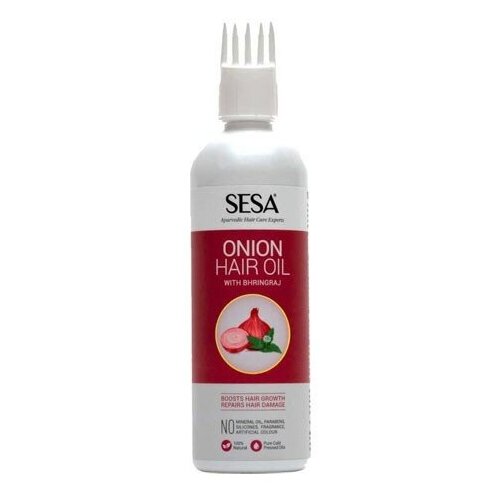 Масло для волос Лук Брингарадж Шеша (Сеса) (Onion Hair Oil with Bhringraj Sesa) 200 мл