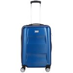 Чемодан SUPRA Luggage из ABS пластика, кодовый замок с индивидуальной настройкой кода, USB-разъем, 80 литров, 4 колеса с поворотом на 360 градусов - изображение