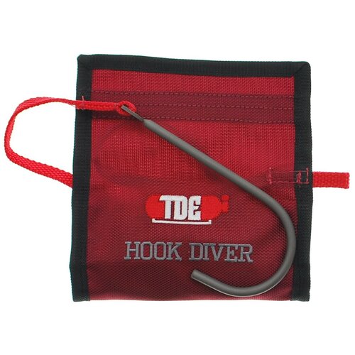 Крюк рифовый TDE титановый Red крюк дайвера большой speardiver