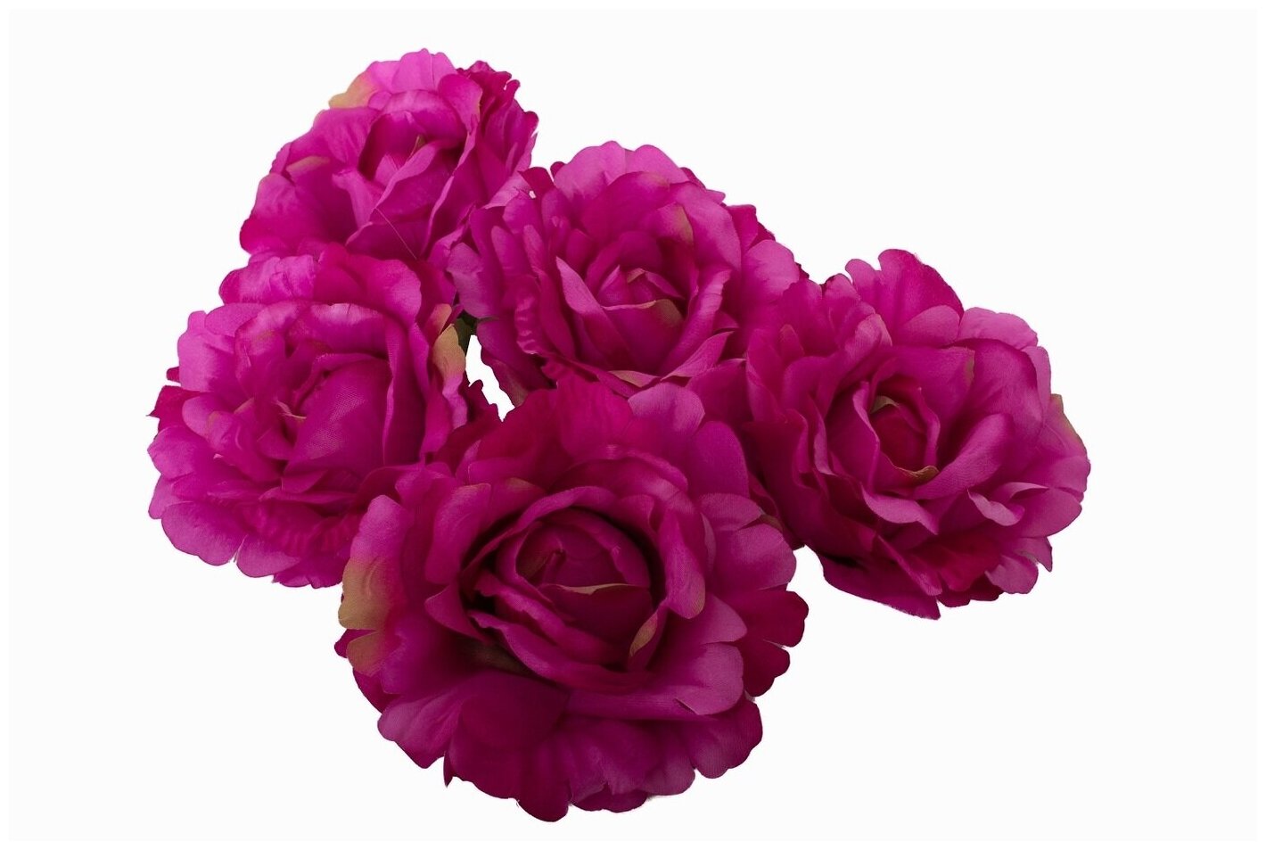 Искусственные головки розы от бренда Holodilova