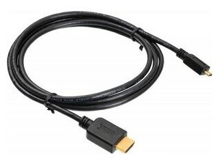 Кабель аудио-видео Buro HDMI 1.4 HDMI (m)/Micro HDMI (m) 1.8м. черный (MICROHDMI-HDMI-1.8)