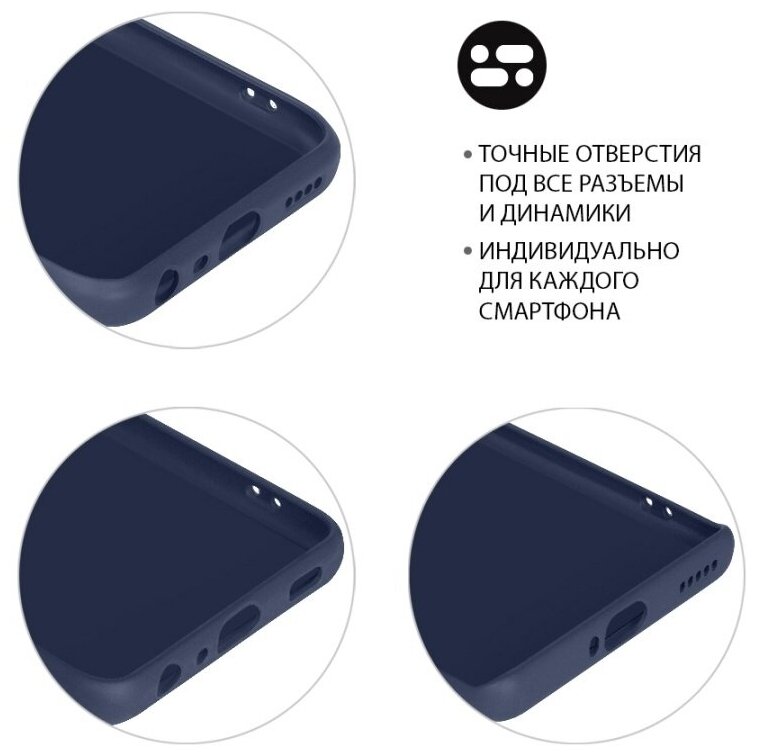 Чехол (флип-кейс) DF xiFlip-67, для Xiaomi Redmi 9t, синий [df ] - фото №10