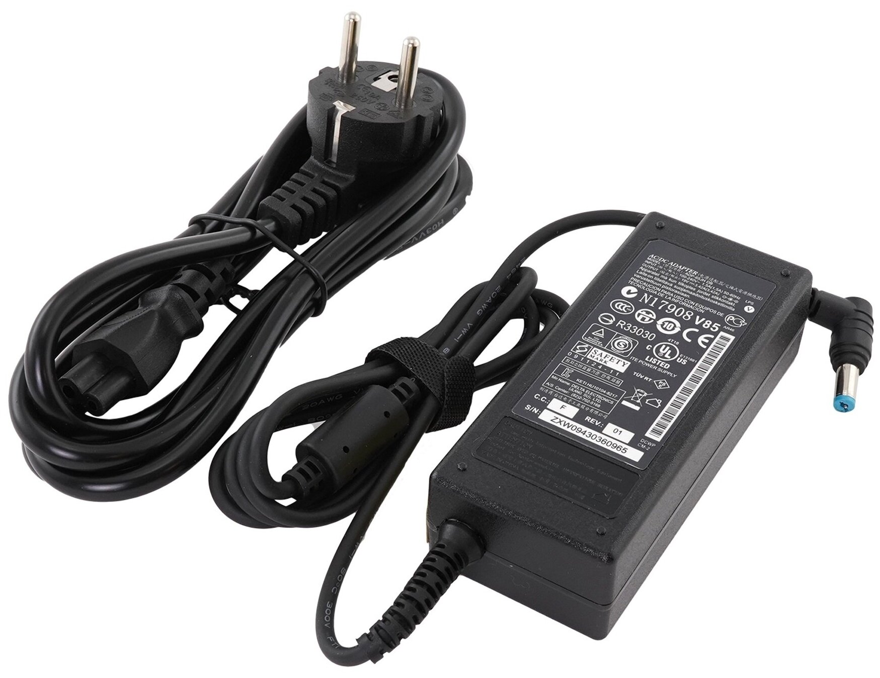 Зарядка iQZiP (блок питания, адаптер) для Acer Aspire 3000 (сетевой кабель в комплекте)