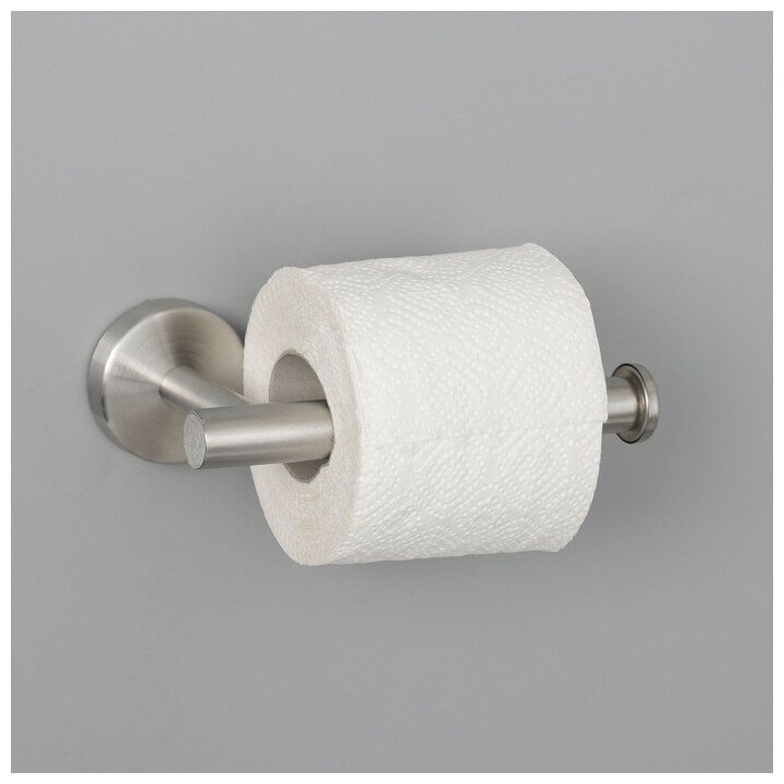 Держатель для туалетной бумаги, 16,2×2,5×9,5 см, нержавеющая сталь