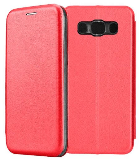 Чехол-книжка Fashion Case для Samsung Galaxy J7 (2016) J710 красный