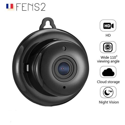 Мини-Wi-Fi IP-камера 1080P Беспроводная внутренняя камера ночного видения двухстороннее аудио обнаружение движения Радионяня V380 Мини-видеокамера 215100₽