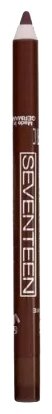 SEVENTEEN Super Smooth W/P Lip Liner Карандаш для губ водостойкий с витамином Е 35 Очень темный красный 1,2 г
