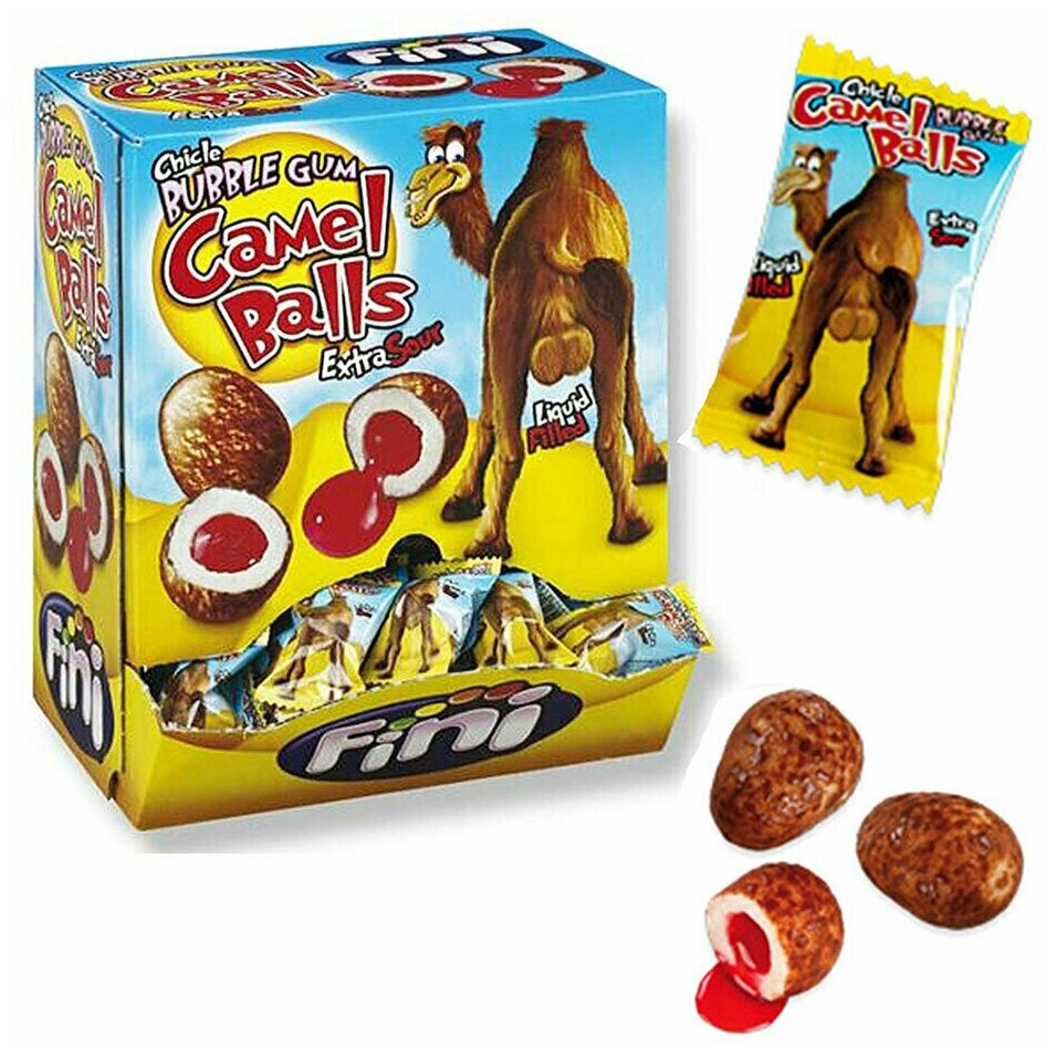 Набор жвачек Яйца Верблюда Camel balls Fini 5,5 гр. (20 шт)