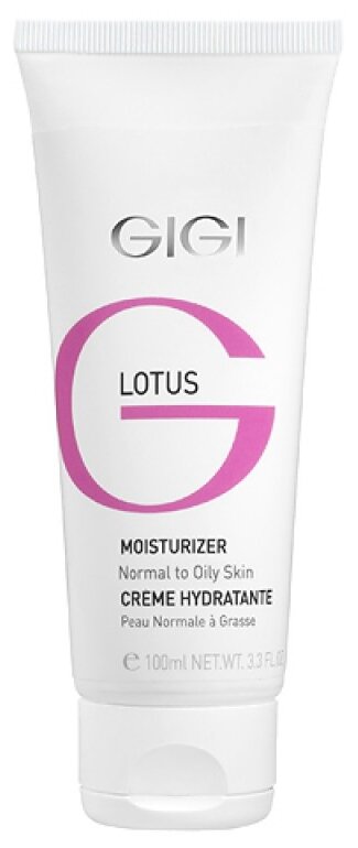 Gigi крем Lotus beauty Moisturizer for normal to oily skin, 100 мл