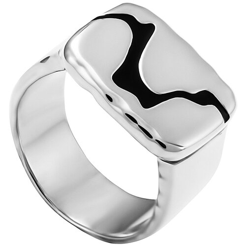 фото Кольцо sinete 21 | серебро, эмаль | 12 г зяблик