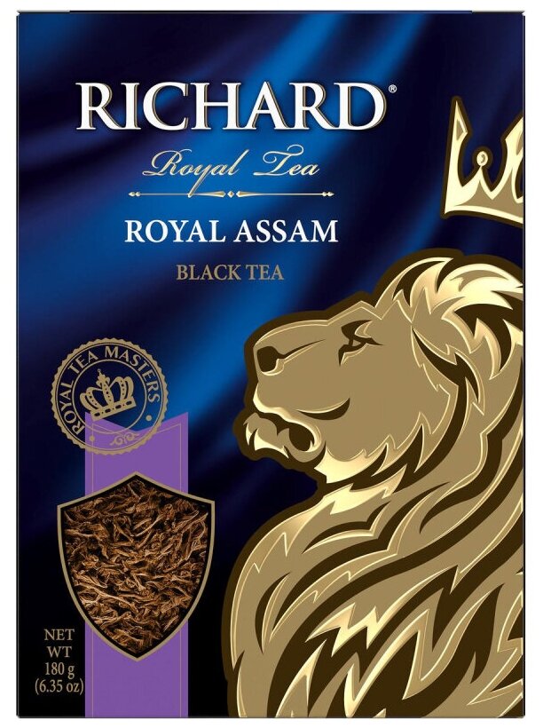 Чай RICHARD "Royal Assam" черный крупнолистовой индийский 180 г - фотография № 17