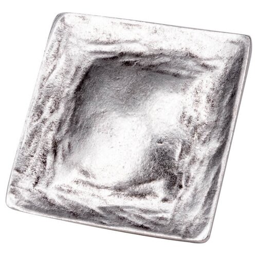 фото Кольцо бижутерное квадрат (безразмерное, бижутерный сплав, серебристый) 4-56327 otokodesign