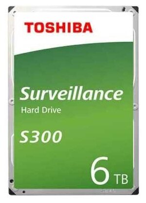 6TB Surveillance S300 (HDWT860UZSVA/HDKPB06Z0A01S) {SATA 6.0Gb/s, 5400 rpm, 256Mb buffer, 3.5