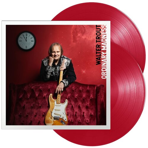 Виниловая пластинка Walter Trout. Ordinary Madness. Red Transparent (2 LP) винил 12 lp limited edition coloured walter trout ordinary madness