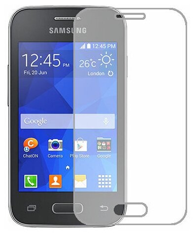 Samsung Galaxy Young 2 защитный экран Гидрогель Прозрачный (Силикон) 1 штука