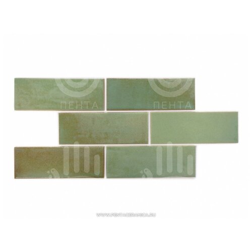 Плитка прямоугольник 7х20 см - Патина, м2