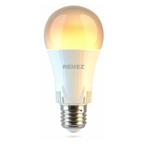 Светодиодная лампочка REMEZ LED A60 E27 12W 4100K, Теплый белый свет, 12 Вт, высокая цветопередача