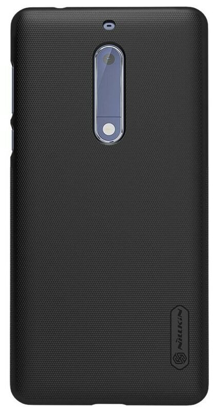 Накладка Nillkin Frosted Shield пластиковая для Nokia 5 Black (черная)