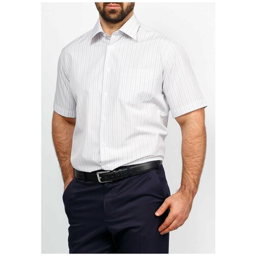 Рубашка Casino, размер 174-184/39, серый рубашка fly размер 46 серый