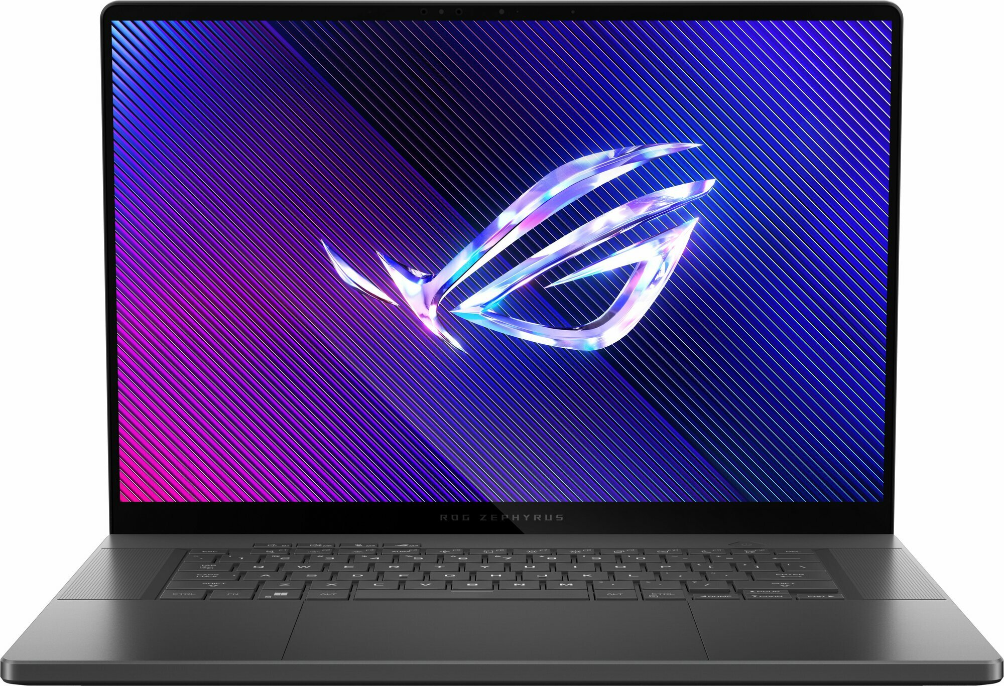 Ноутбук Asus ROG Zephyrus GU605MV-N4084, 16", IPS, Intel Core Ultra 7 155H, LPDDR5x 16ГБ, SSD 1024ГБ, NVIDIA GeForce RTX 4060 для ноутбуков 8ГБ, серый (90nr0it3-m00310)