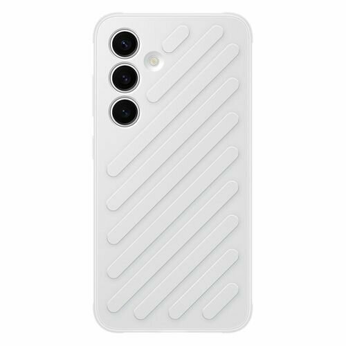Чехол (клип-кейс) Samsung Shield Case S24, для Samsung Galaxy S24, противоударный, светло-серый [gp-fps921sacjr] серый, светлый, серый