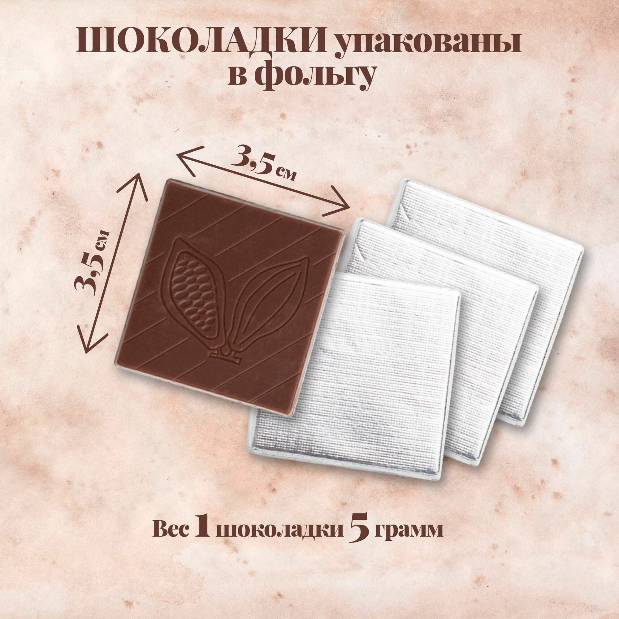 Подарочный шоколадный набор "12 заповедей студента", подарок студенту, 12 шоколадок с пожеланиями — фото 1