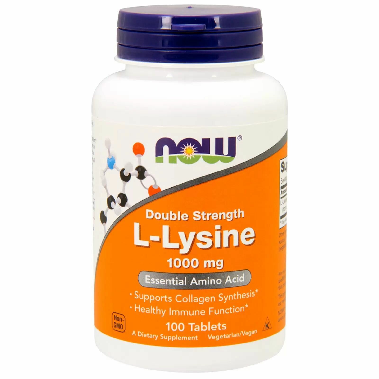 L-Lysine 1000 mg, Л-Лизин 1000 мг, 100 таблеток
