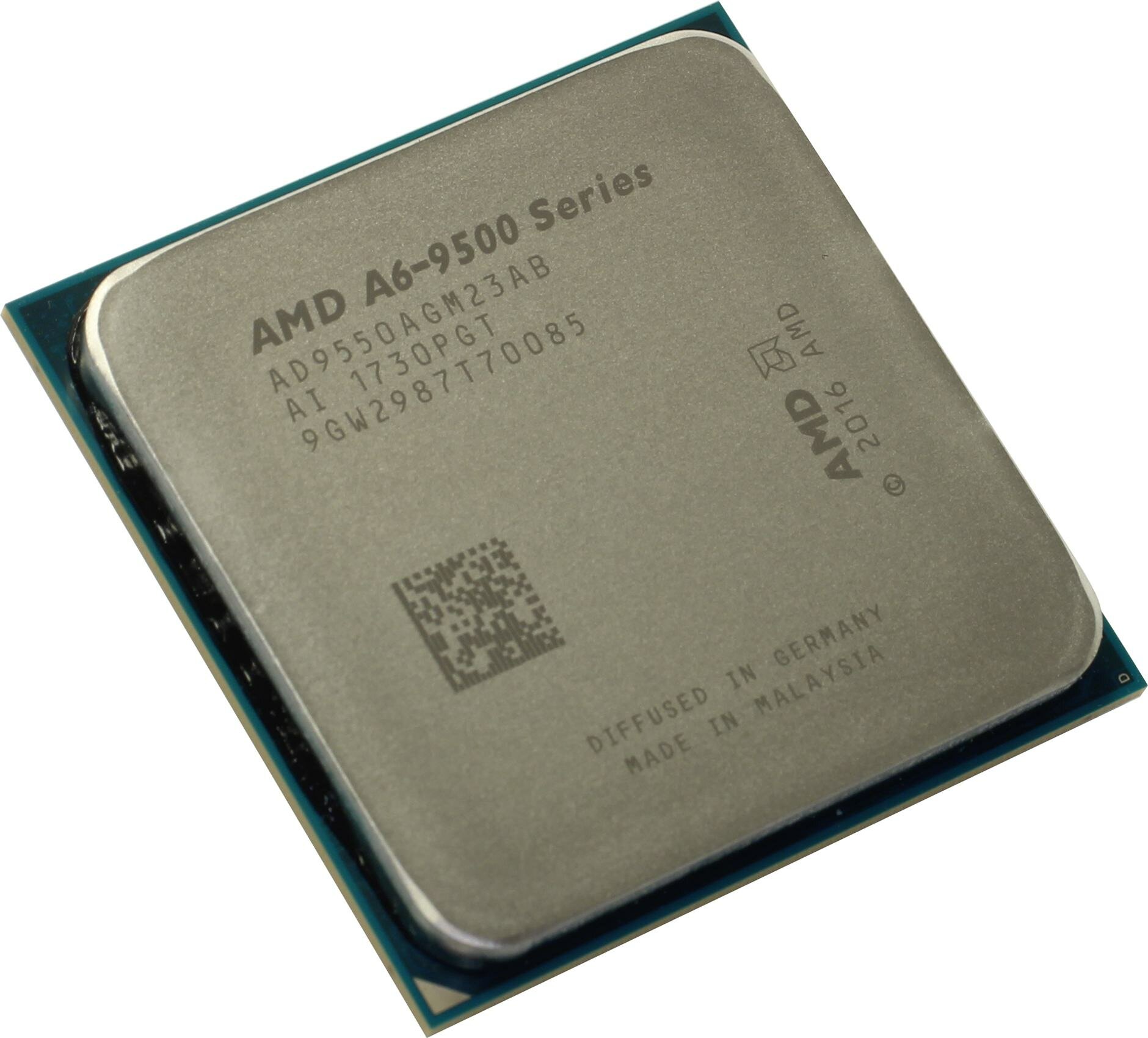 Процессор AMD A6-9550 Bristol Ridge, 2C/2T, 3800MHz TDP-65 Вт SocketAM4 tray (OEM) (AD9550AGM23AB)