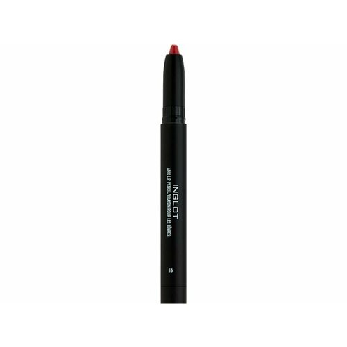Контурный карандаш для губ с точилкой Inglot AMC lip pencil matte with sharpener