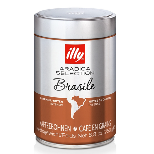 Кофе illy Бразилия моноарабика в зернах, 250 гр