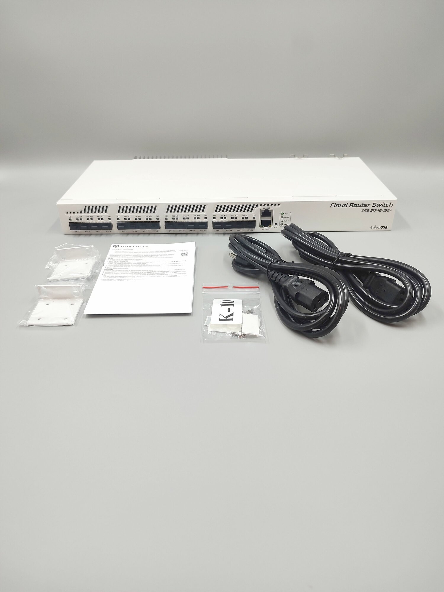 Коммутатор Cloud Router Switch Mikrotik CRS317-1G-16S+RM