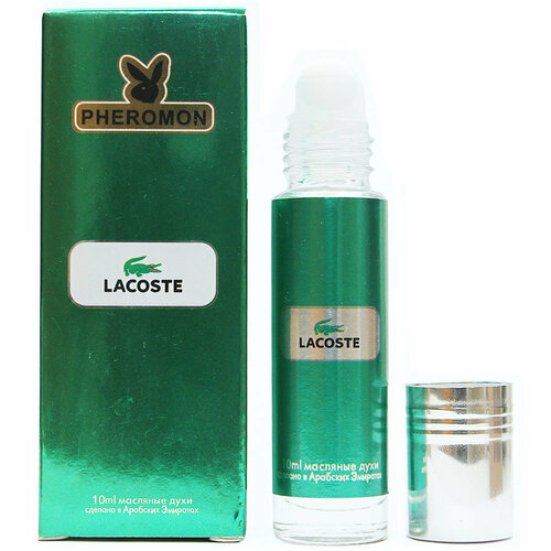 Духи масляные с феромонами по мотивам Lacoste, мужские 10mL духи масляные с феромонами по мотивам dior sauvage 10ml мужские