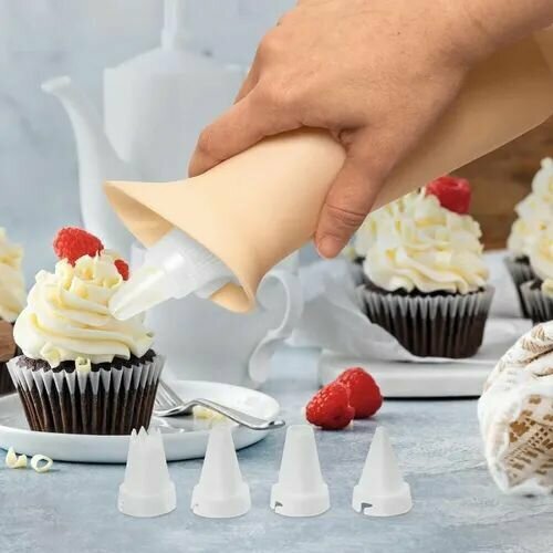 Мешок кондитерский OKitchen с 6 насадками 500 мл 549₽