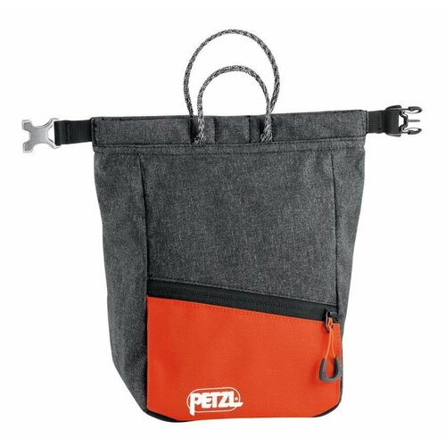 Мешок для магнезии Petzl SAKAB серый, серый, оранжевый