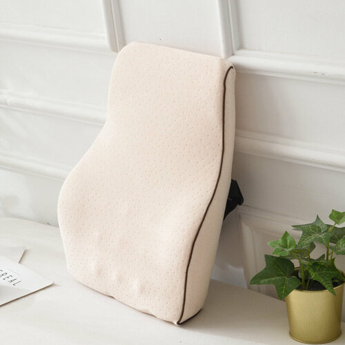 Поясничная поддержка для автокресла 43x30x10 см розовая 947₽