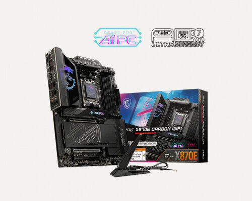 Изображение товара Материнская плата Msi MPG X870E CARBON WIFI (AM5, ATX)