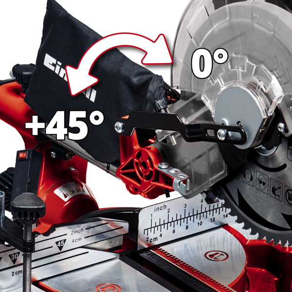 Изображение Пила торцовочная стационарная Einhell TC-SM 2531/1 U 4300817