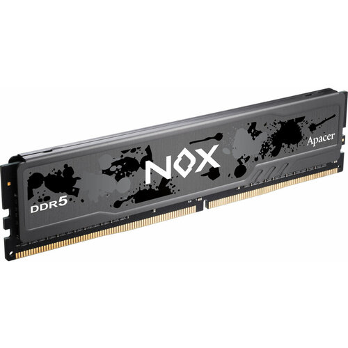 Оперативная память для компьютера Apacer NOX DIMM 16Gb DDR5 6200 MHz AH5U16G62C532MBAA-1 6904₽