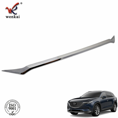 Накладка на капот двигателя ABS Хром для Mazda CX-9 2017-2019 арт. 34202