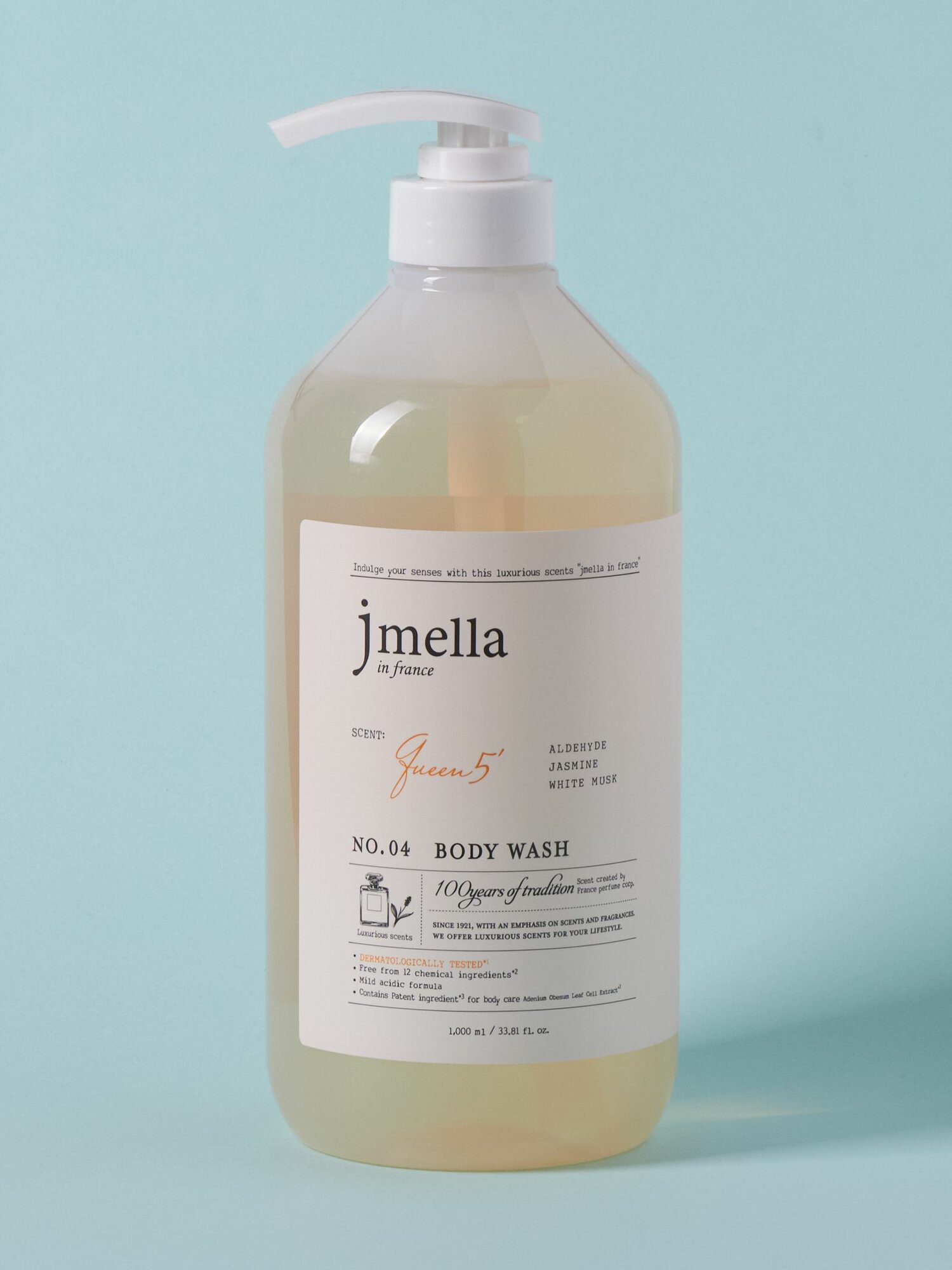 Jmella Гель для душа парфюмированный "Королева 5" 1000мл In France Queen 5 Body Wash