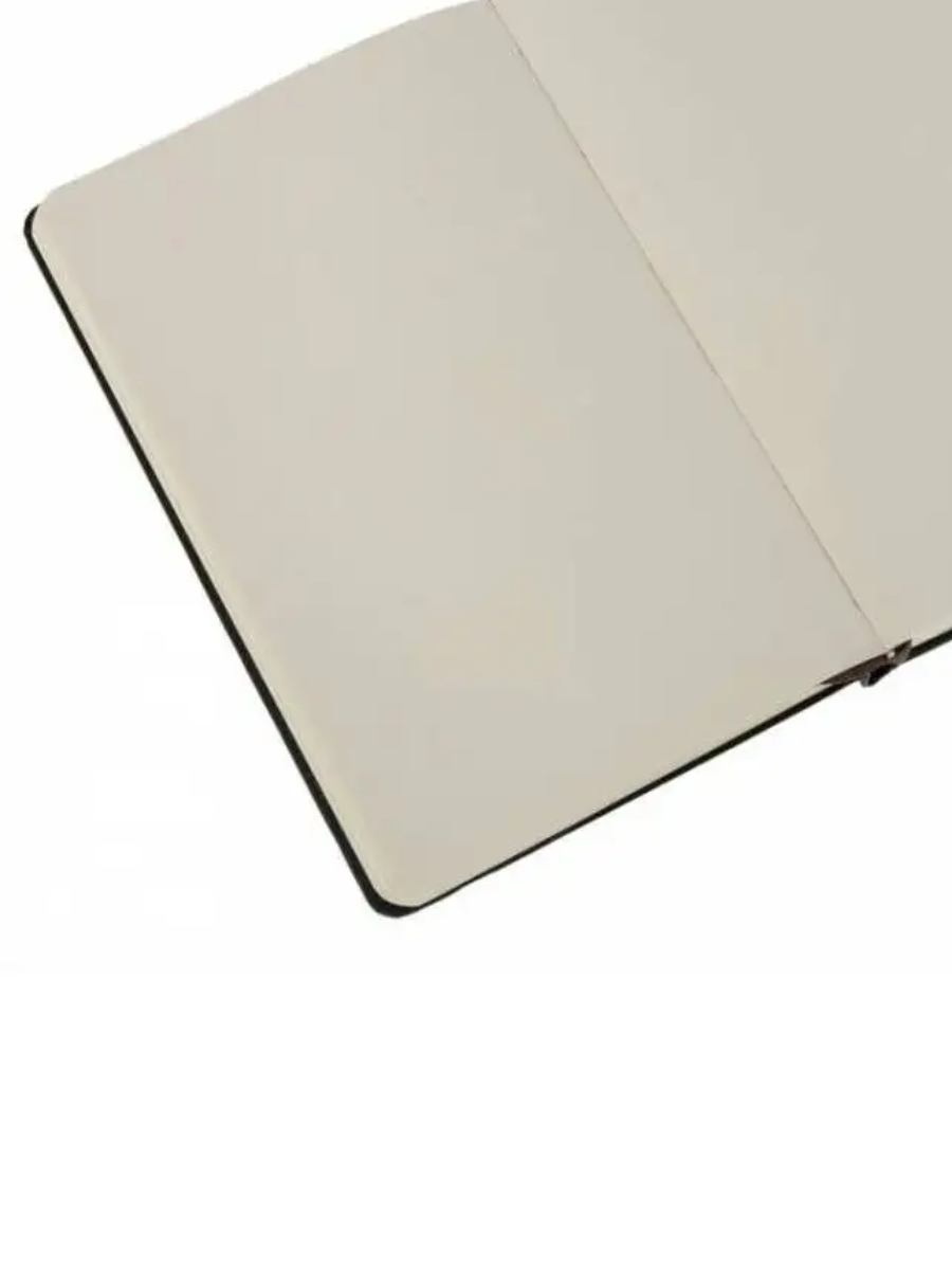 Блокнот Moleskine Classic Pocket 90x140 мм 192стр нелинованный твердая обложка черный (QP012) — фото 1
