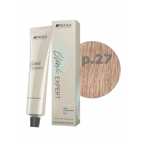 фото Indola blonde expert pastel" p.27 краска для волос 60 мл