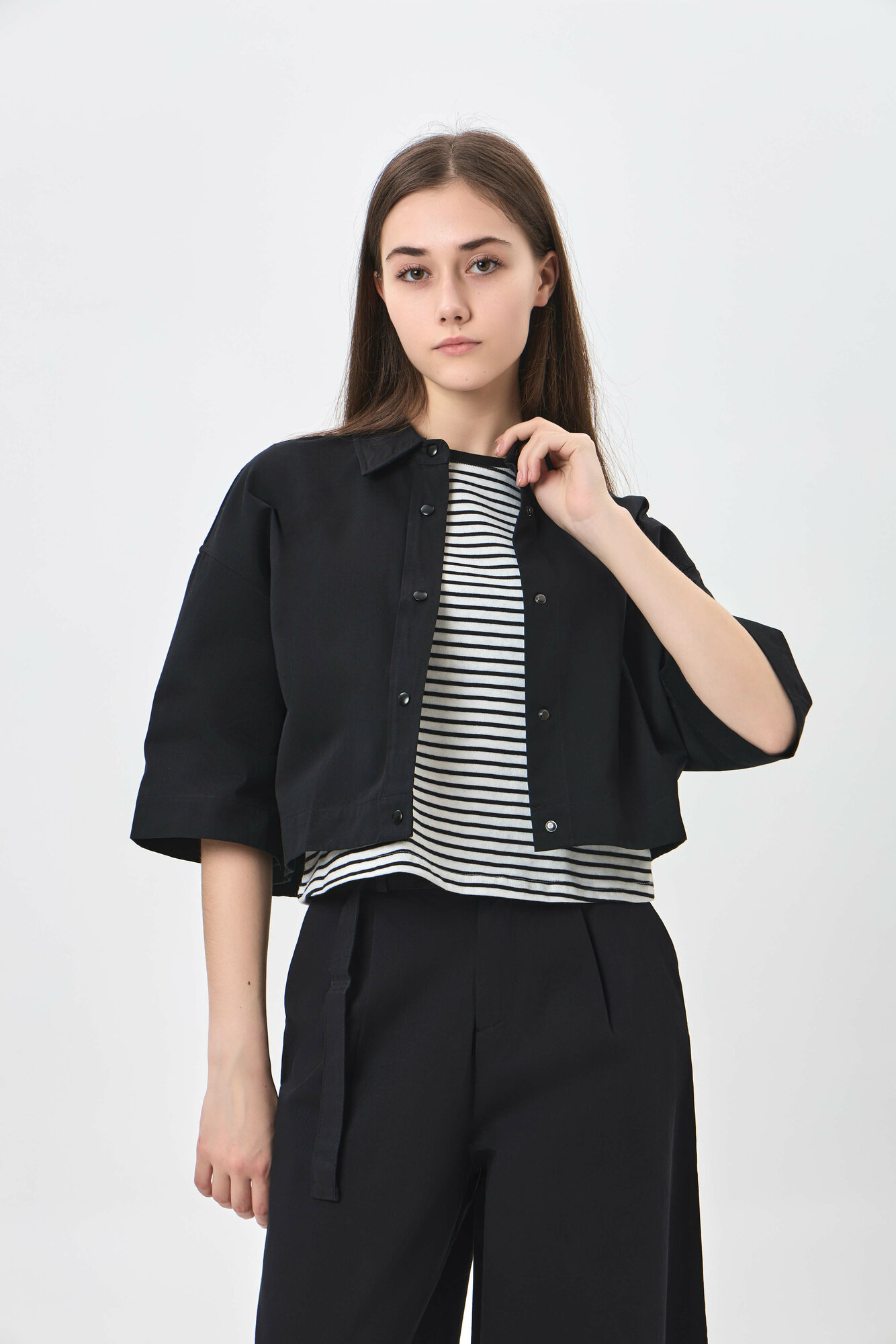 Рубашка TERRA PRO, размер S, black — фото 1