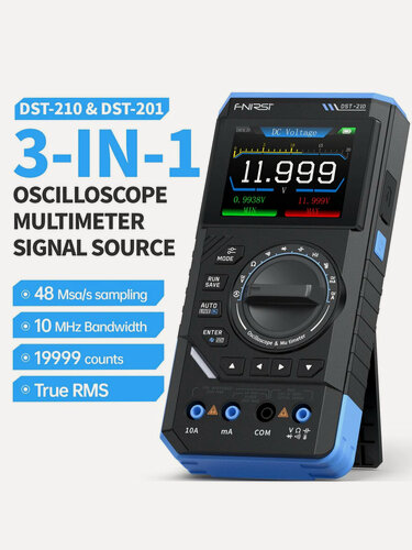 Изображение товара FNiRSi DST-210 осциллограф-мультиметр-генератор сигналов (3-в-1)