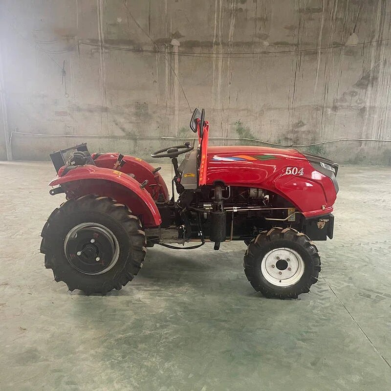 Качество 504 604 704 804 Новый трактор 4wd Колесный трактор для сельского хозяйства; Машины.