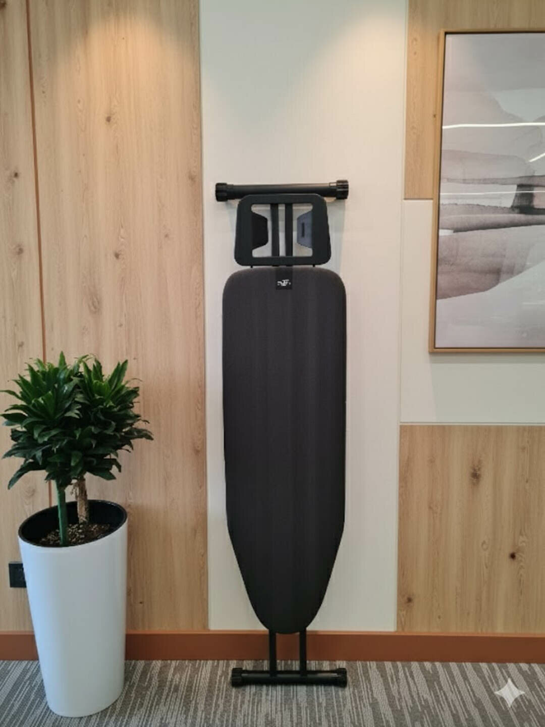 Гладильная доска Millennium Smart, противоскользящая, подставка для утюга прочный металл, под утюг и для парогенератора