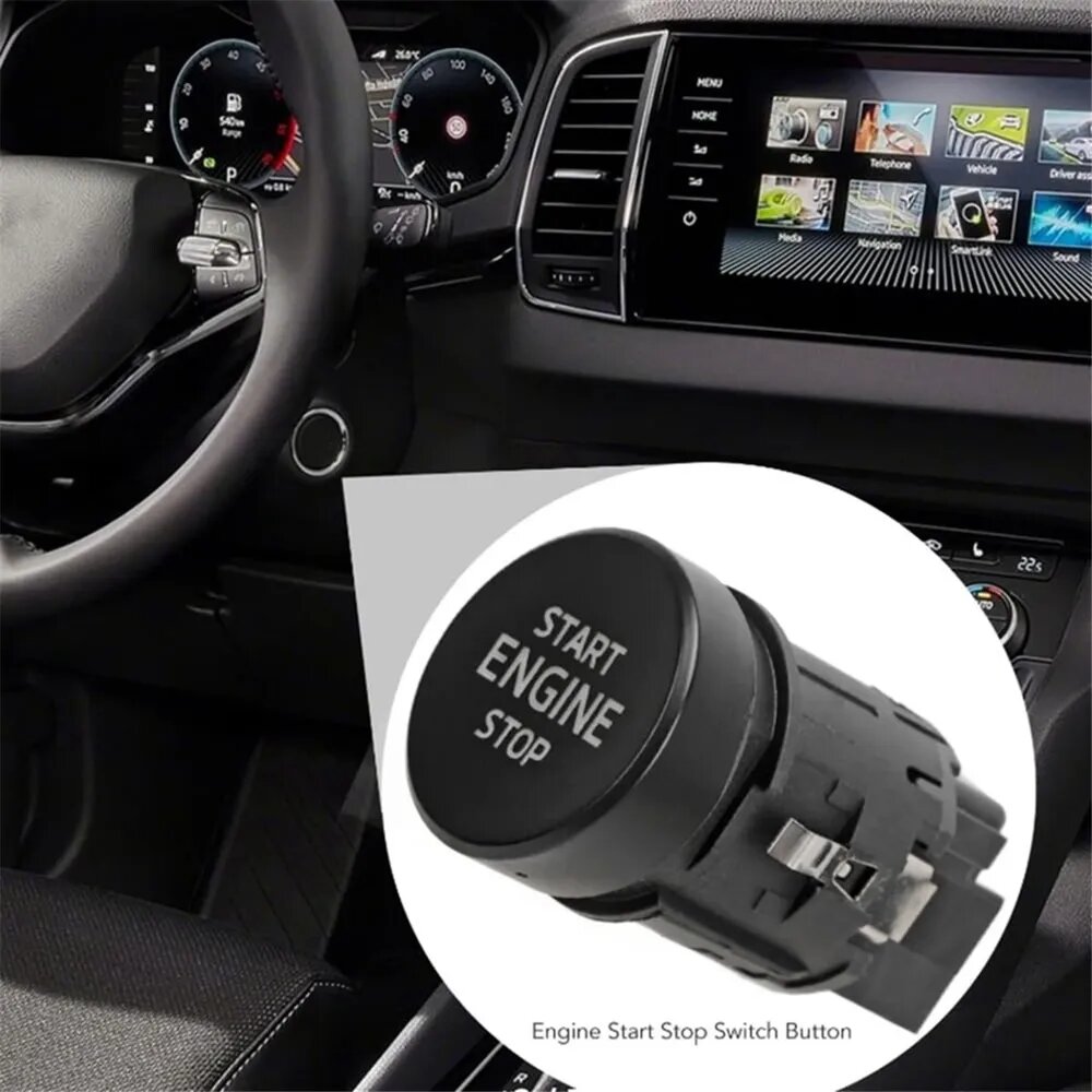 Кнопка Запуска-Остановки Двигателя 3V0905217 3V0905217A Для Skoda